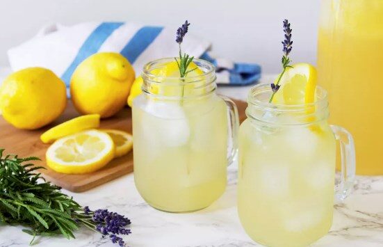 Лавандовый лимонад