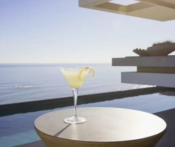 Настоящий рецепт черничного мартини